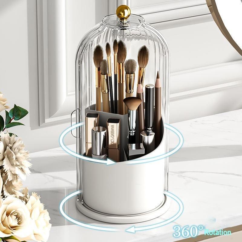 Elegante 360° draaiende Make-up Brush Organizer - Image 3