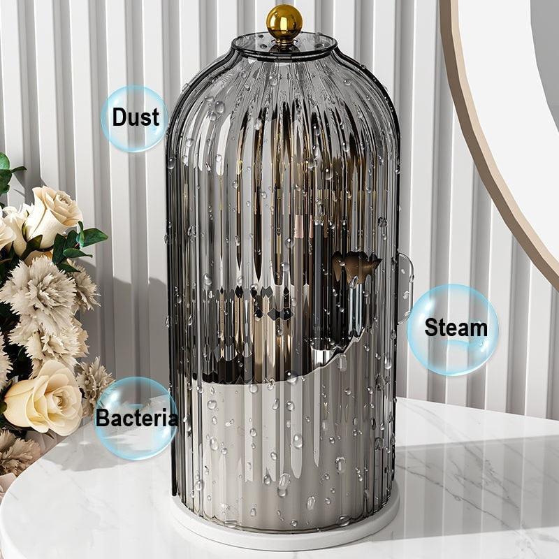 Elegante 360° draaiende Make-up Brush Organizer - Image 5