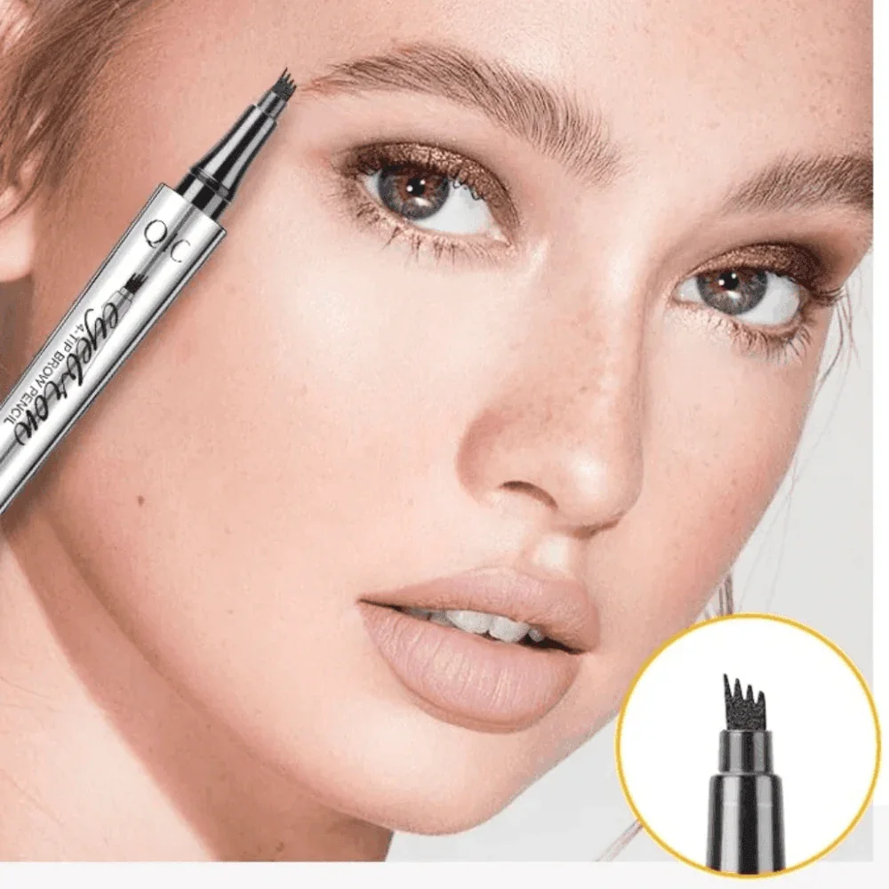3D EyebrowPen | Waterdichte Microblading Wenkbrauw Pen – 1+1 GRATIS - Image 3