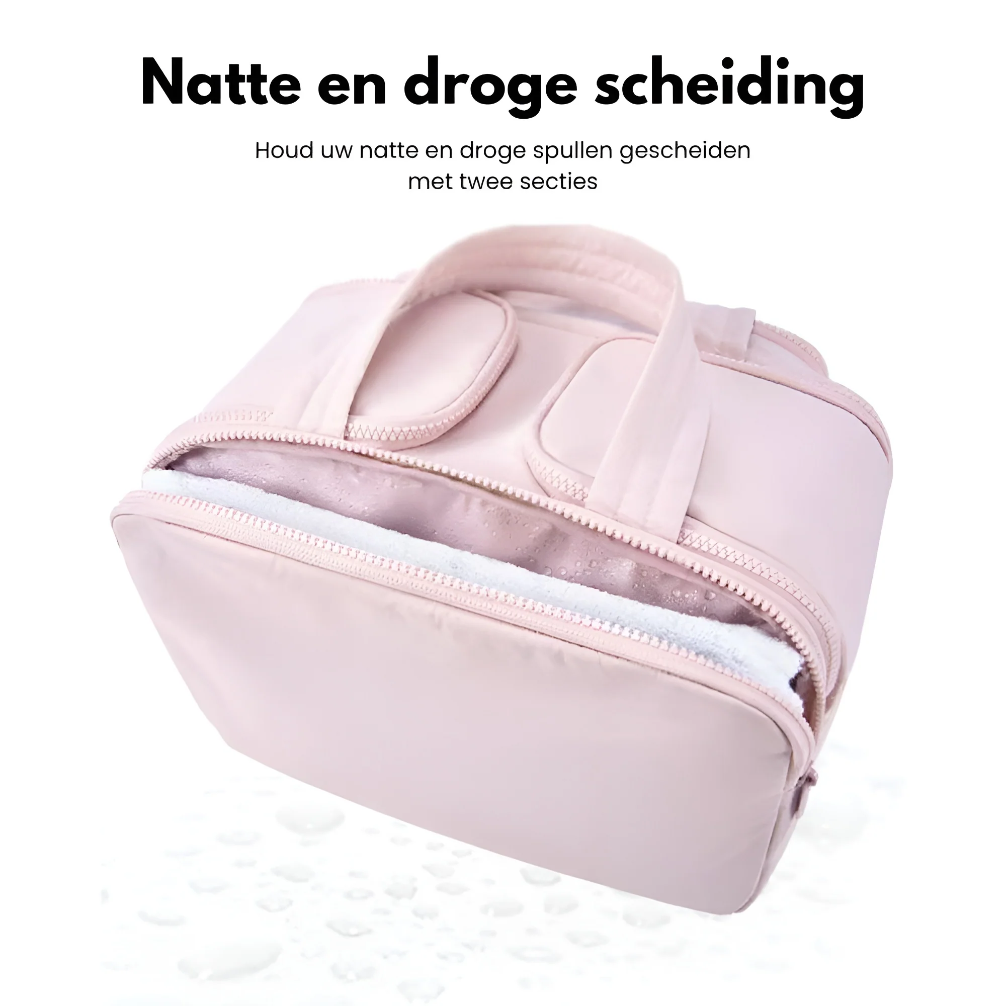 4-in-1 Puffy Multifunctionele Toilettas voor Vrouwen - Image 6