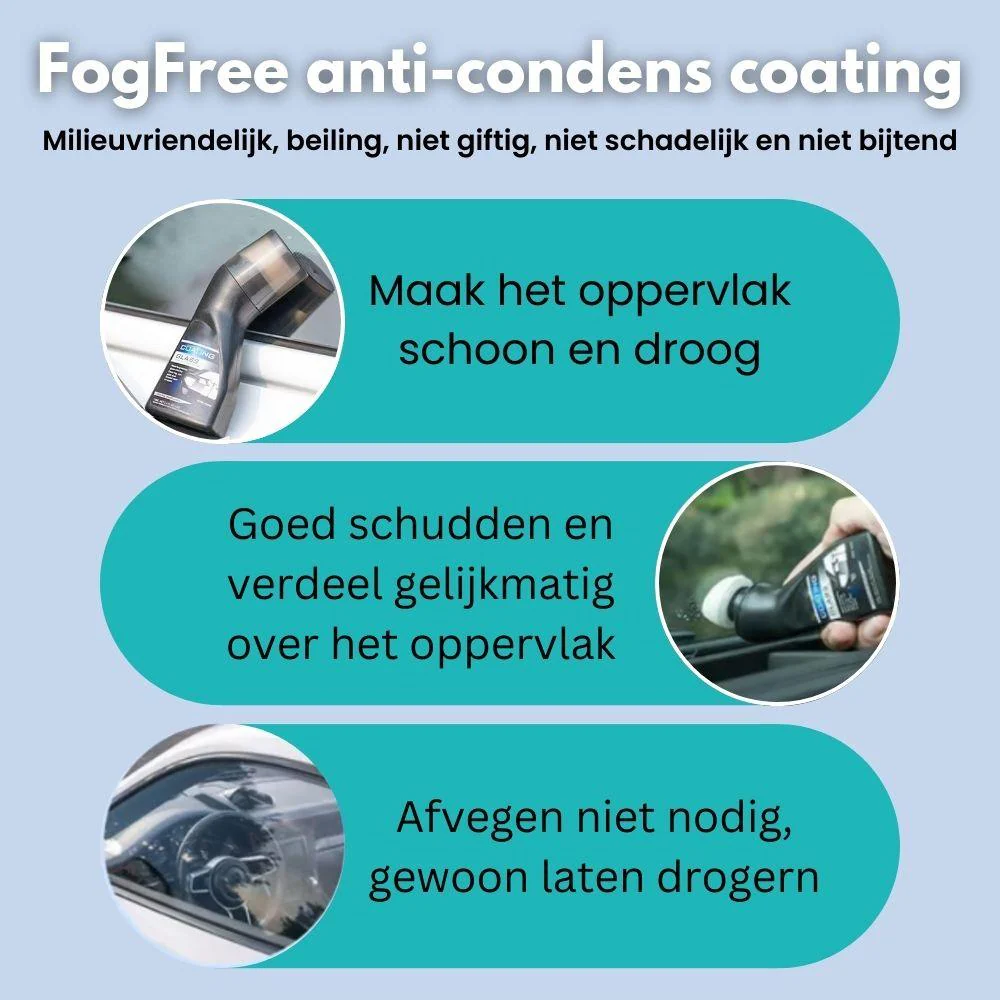 Anti-condens coating | 1+1 gratis - Image 4