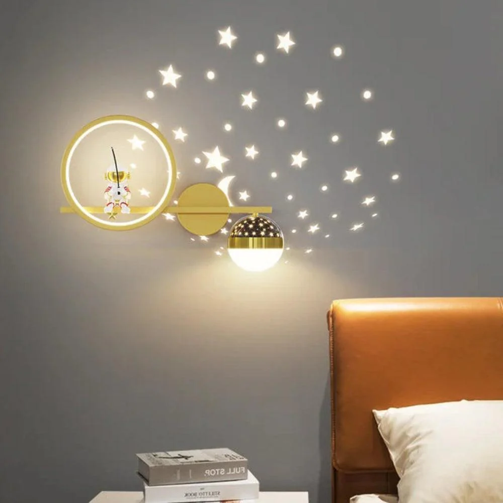 AstroStars | Magische projectie wandlamp voor een betoverende kinderkamer - Image 4