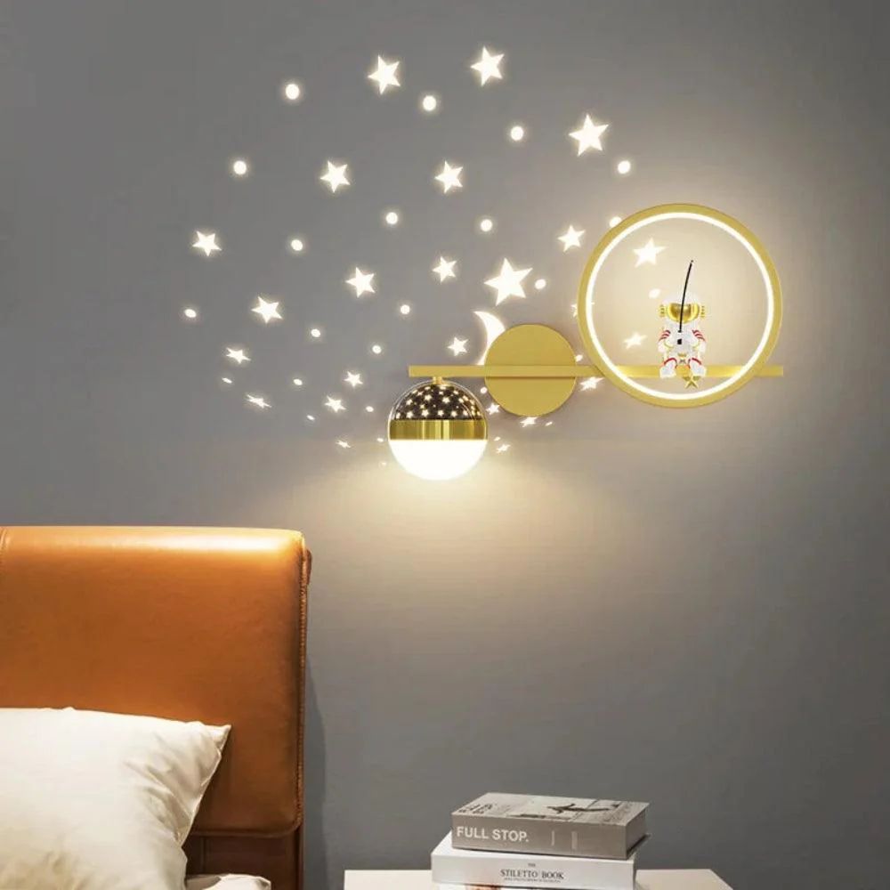 AstroStars | Magische projectie wandlamp voor een betoverende kinderkamer - Image 8