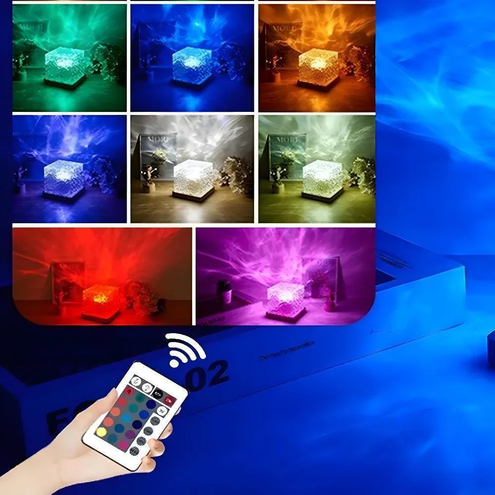 AuroraGlow™ lamp | Rustgevende Watergolf Projector Lamp - Image 7