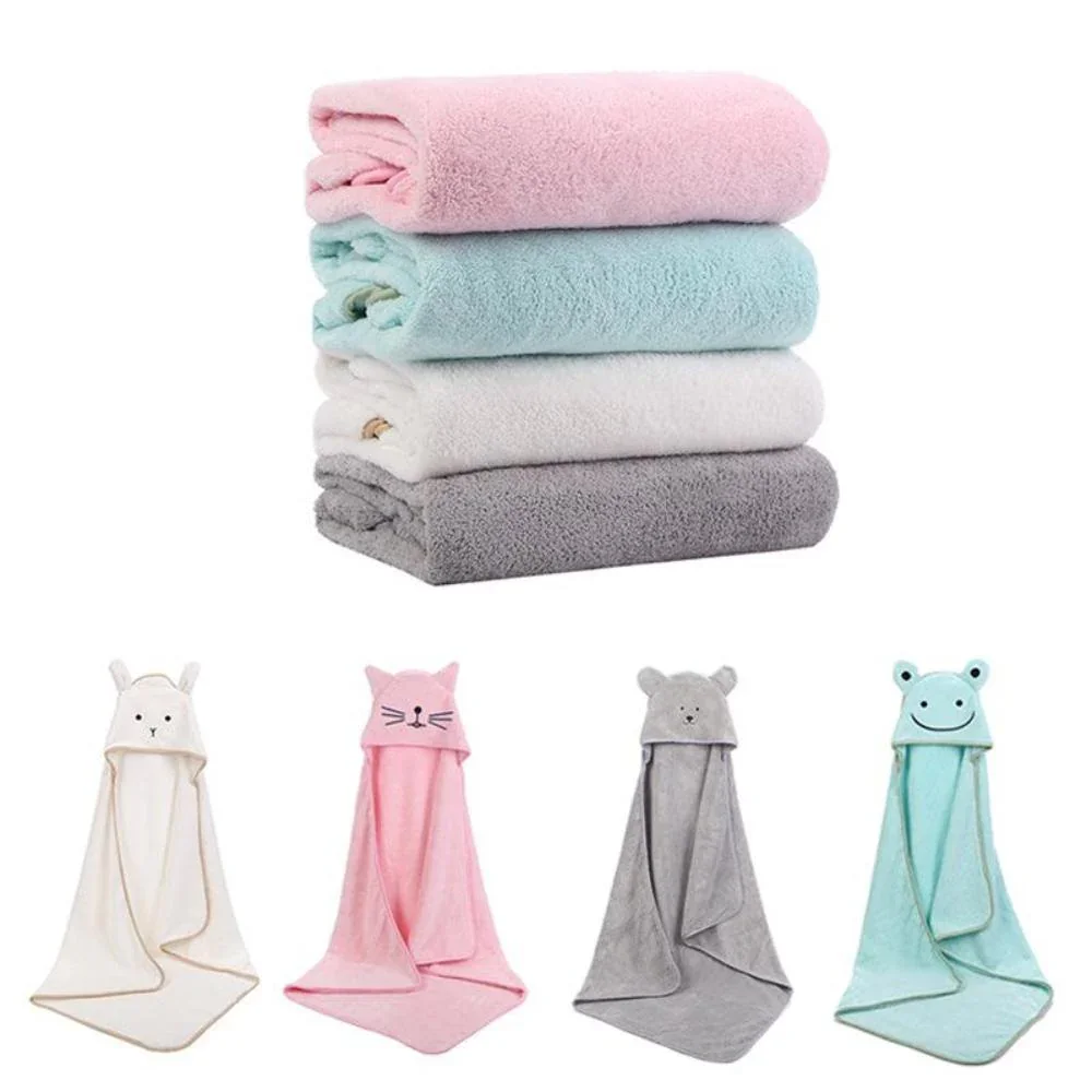 Baby badhanddoek met capuchon | Zachte, absorberende badhanddoek - Image 2