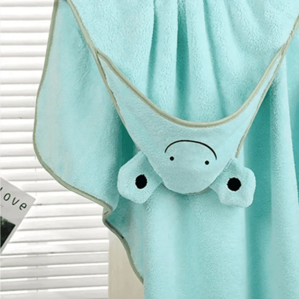 Baby badhanddoek met capuchon | Zachte, absorberende badhanddoek - Image 3