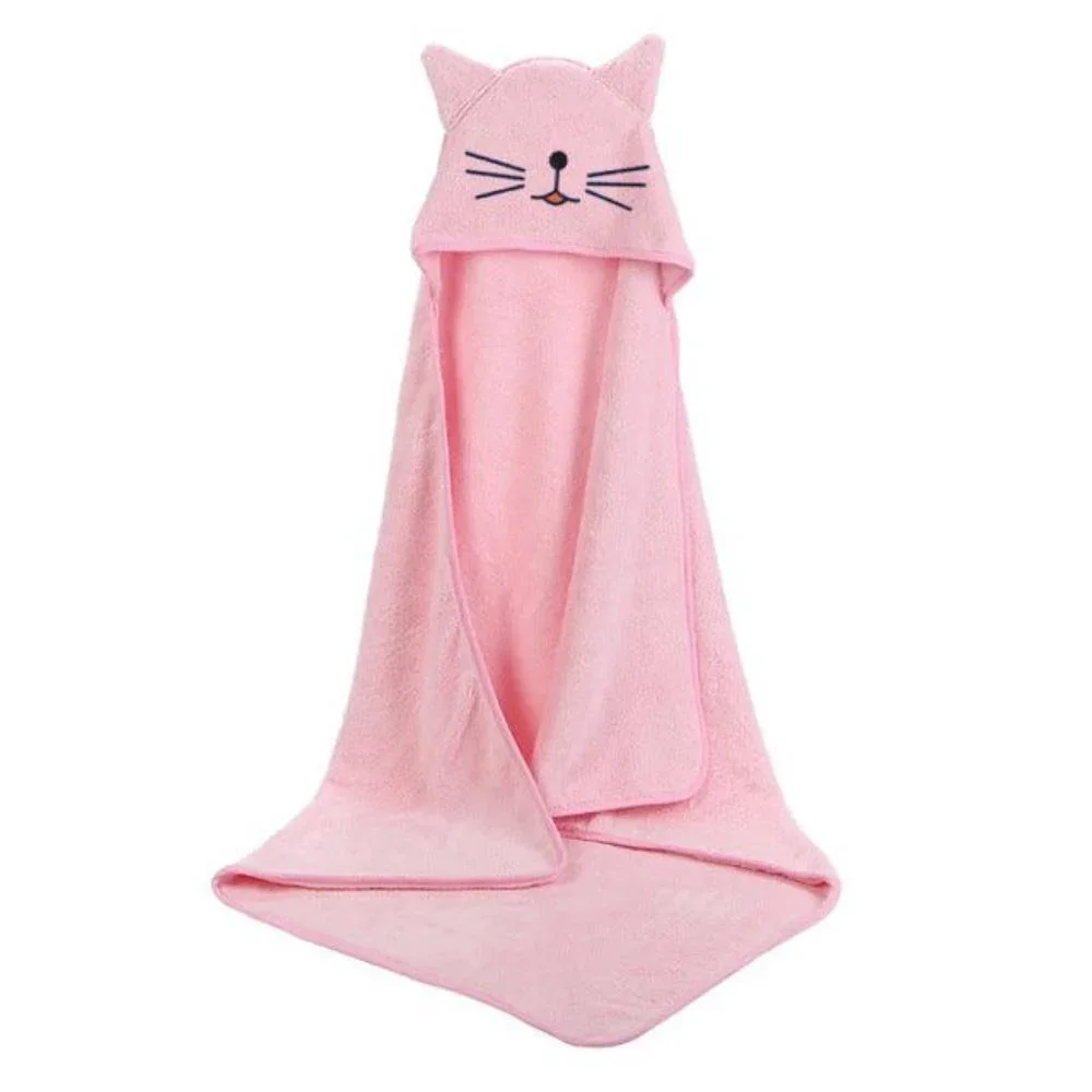 Baby badhanddoek met capuchon | Zachte, absorberende badhanddoek - Image 7