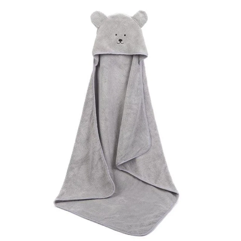 Baby badhanddoek met capuchon | Zachte, absorberende badhanddoek - Image 8