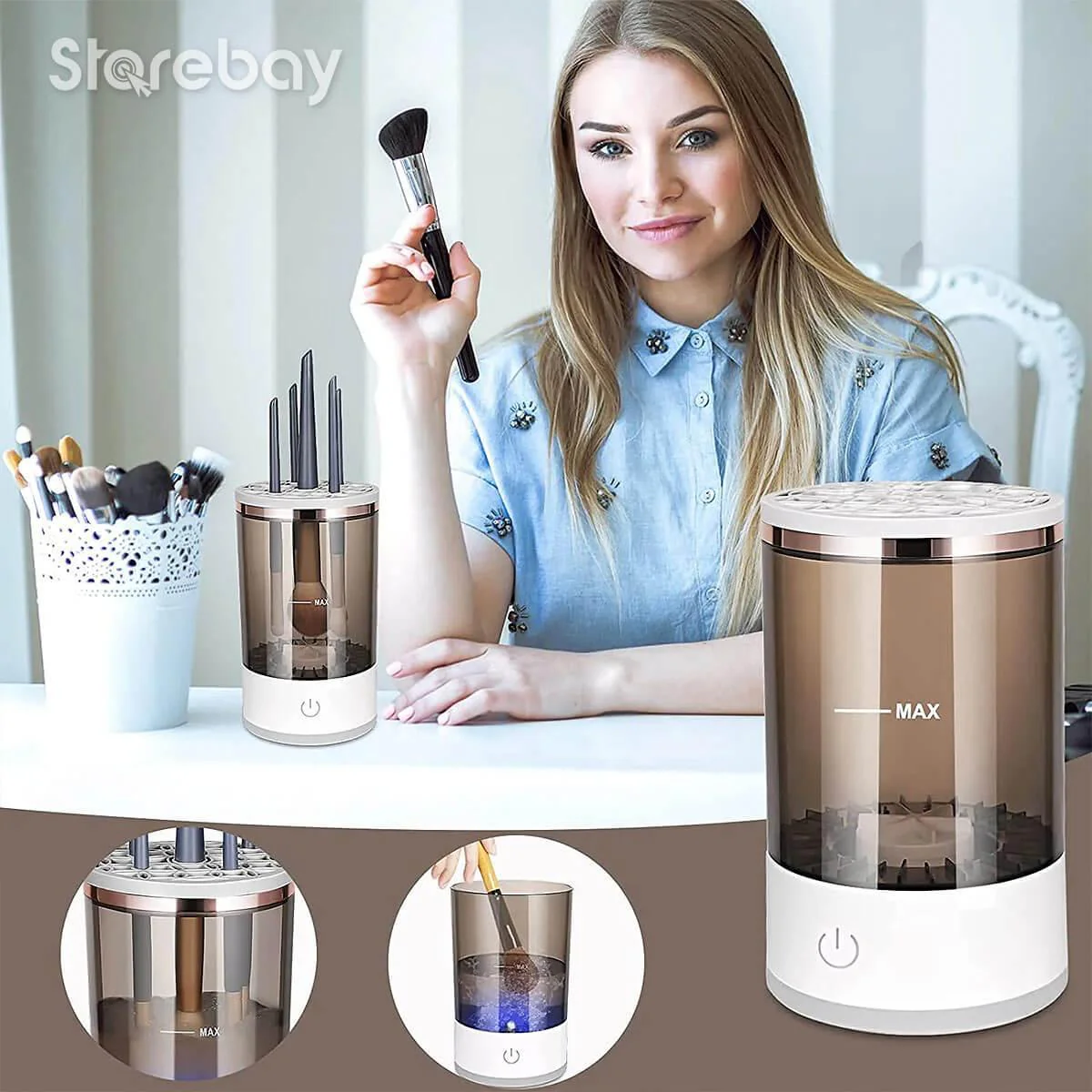 BeautyFresh™ | Automatische make-up kwastenreiniger - Image 6