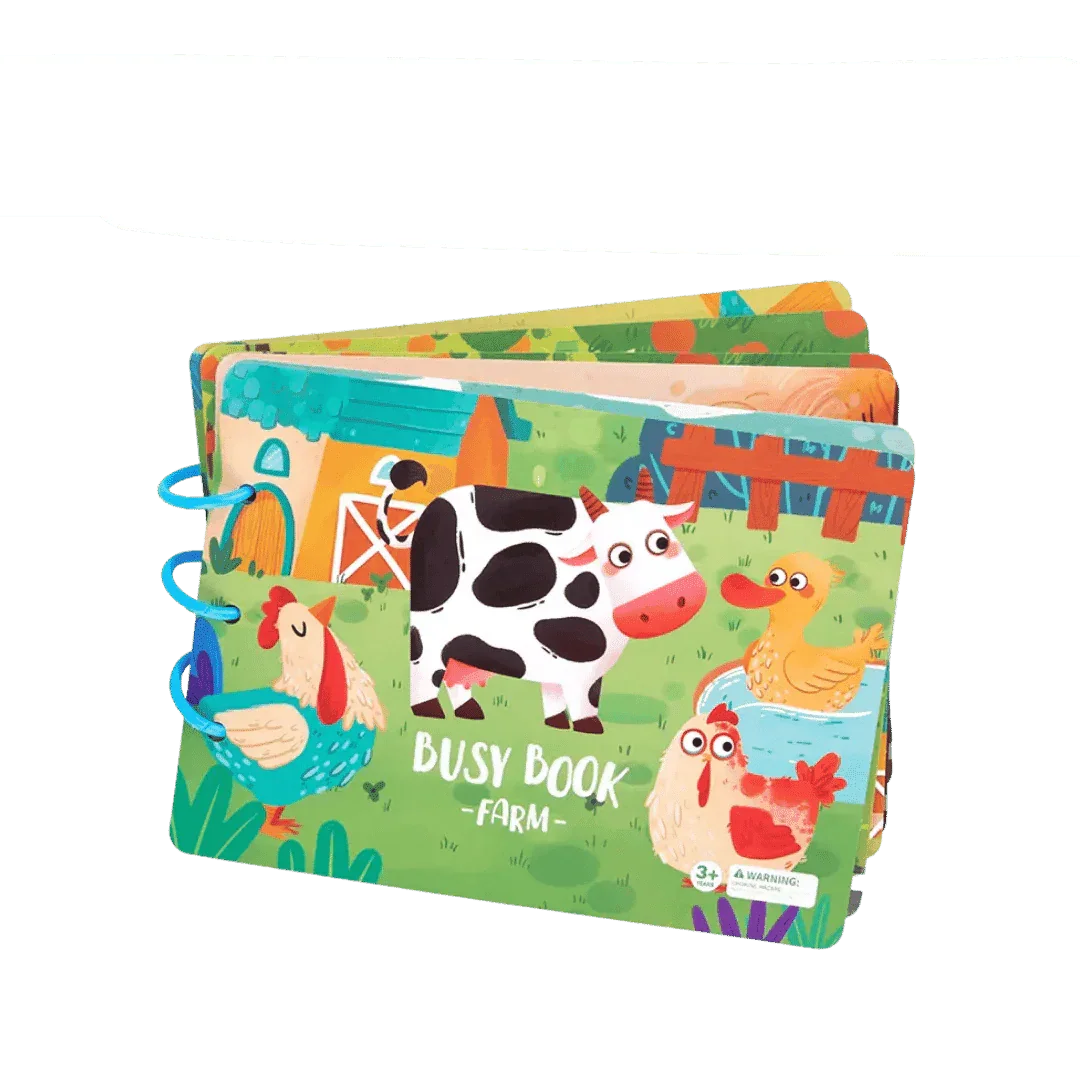 BusyBook™  | Ontdek de wereld met dit zintuigenboek voor kinderen - Image 10