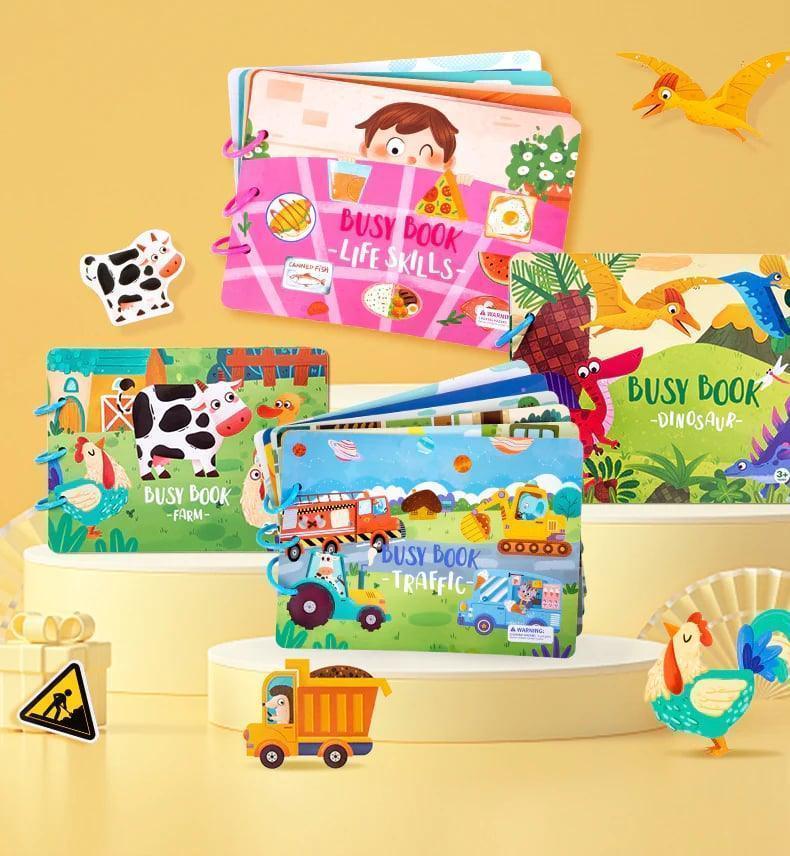 BusyBook™  | Ontdek de wereld met dit zintuigenboek voor kinderen - Image 4