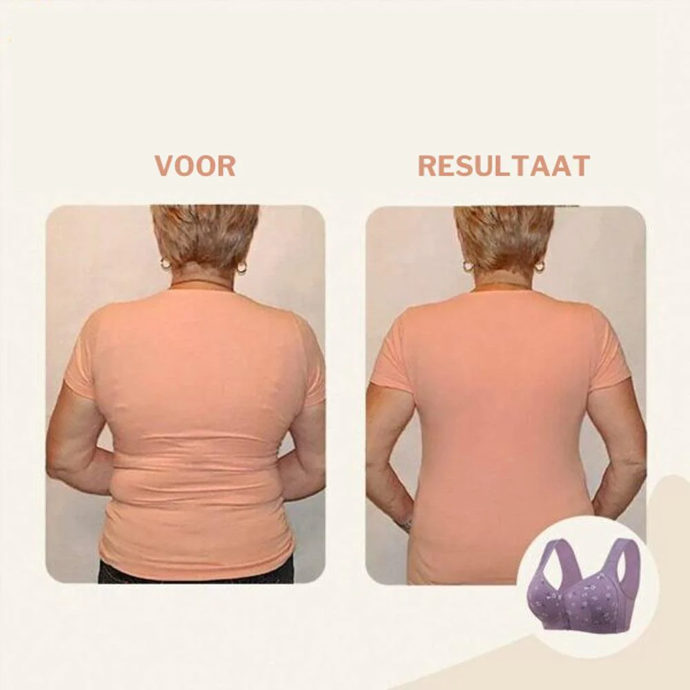 Ondersteunende Comfy BH met voorknoopsluiting (1+1 GRATIS) - Image 4
