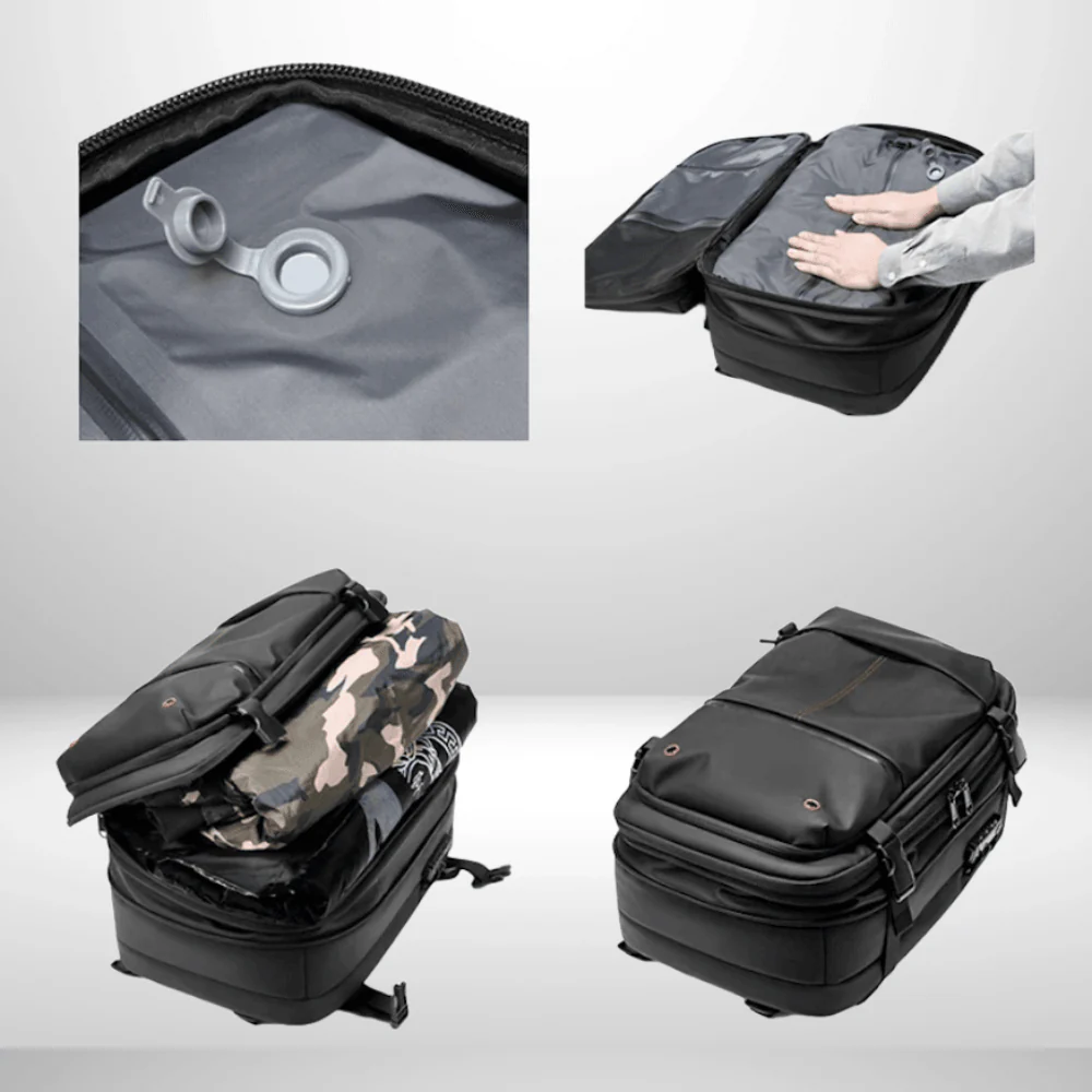 CompriBag™ | Ruimtebesparend reizen met de vacuüm rugtas - Image 3