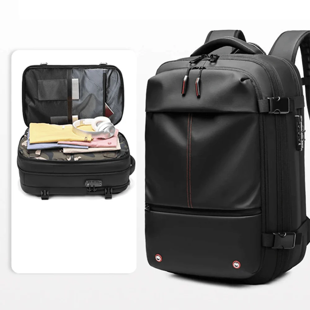 CompriBag™ | Ruimtebesparend reizen met de vacuüm rugtas - Image 4