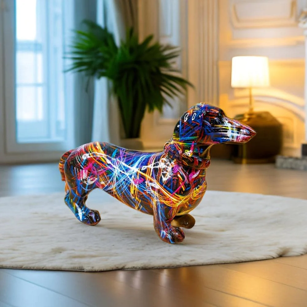 DachshundArt™ | Kleurrijke teckel decoratie voor een uniek interieur - Image 5