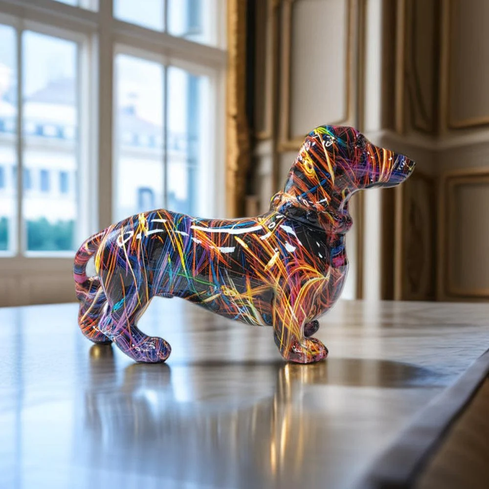 DachshundArt™ | Kleurrijke teckel decoratie voor een uniek interieur - Image 7