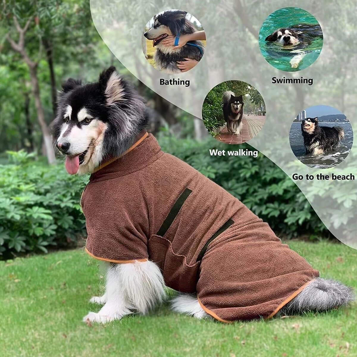 DogCuddleCoat™ | Badjas voor honden - Image 5