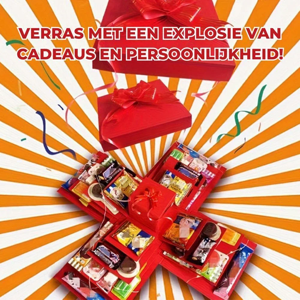 Explosie cadeaubox | Maak de mooiste verrassingsbox | 1+1 gratis - Image 10