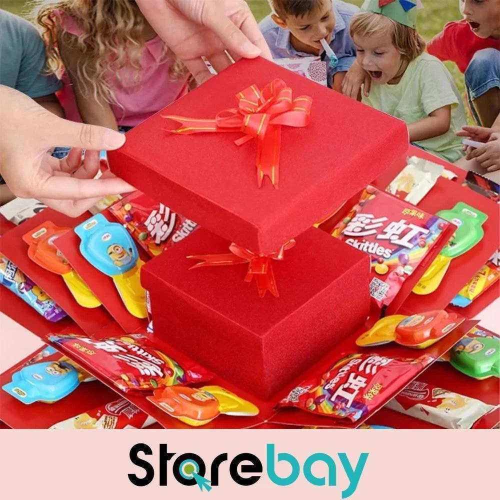 Explosie cadeaubox | Maak de mooiste verrassingsbox | 1+1 gratis - Image 2