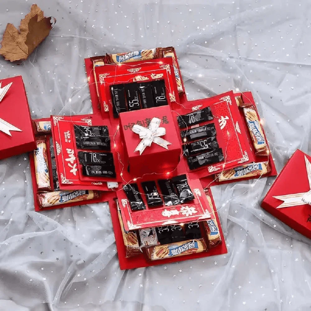 Explosie cadeaubox | Maak de mooiste verrassingsbox | 1+1 gratis - Image 5