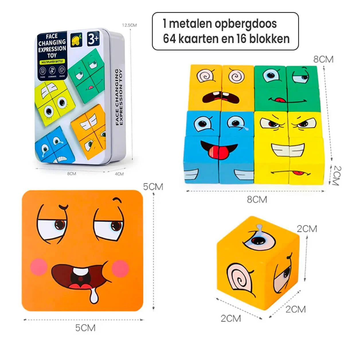 Expressie Puzzel Spel | Leuk voor jong en oud - Image 6
