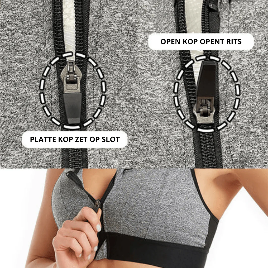FitBra | Ondersteunende Sport-BH met voorsluiting - Image 7