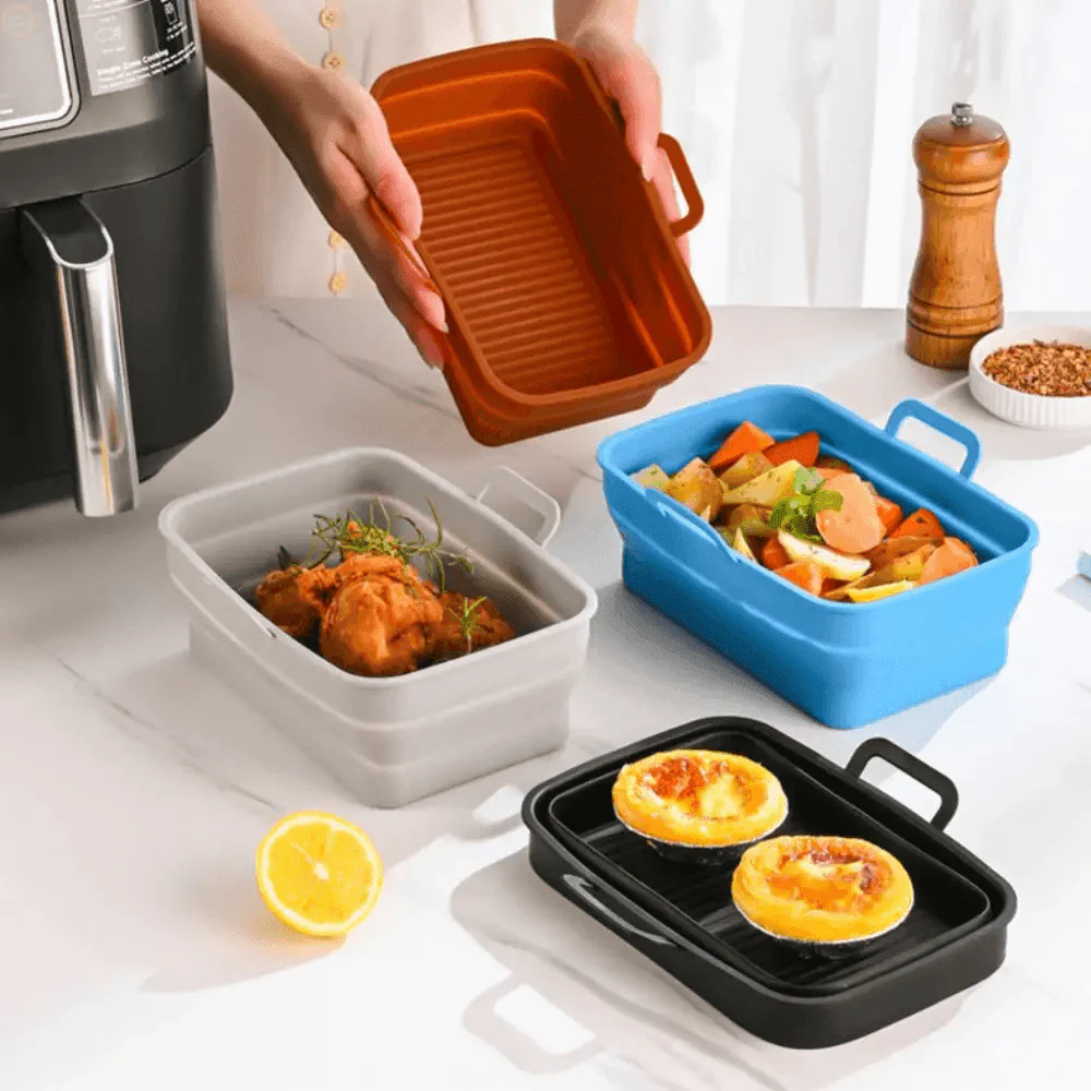 FlexiFry™ | Siliconen bakje voor airfryers - Image 3