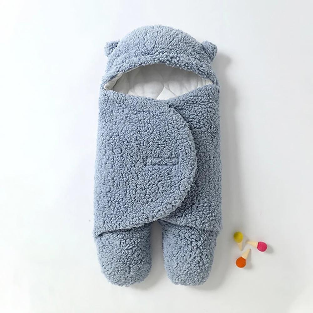 Fluffy Beren wikkeldeken | Warme en knusse baby slaapzak - Image 11