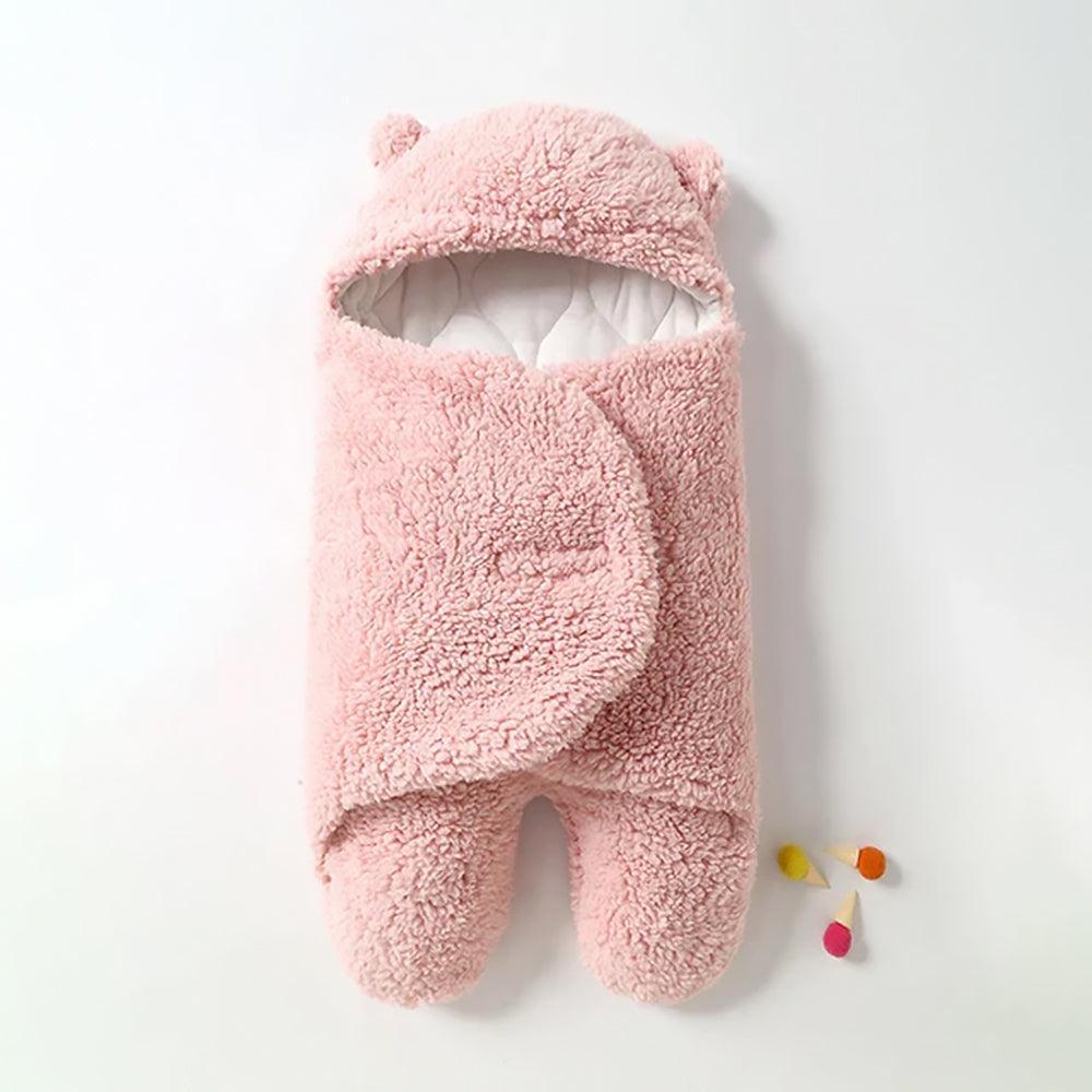 Fluffy Beren wikkeldeken | Warme en knusse baby slaapzak - Image 12