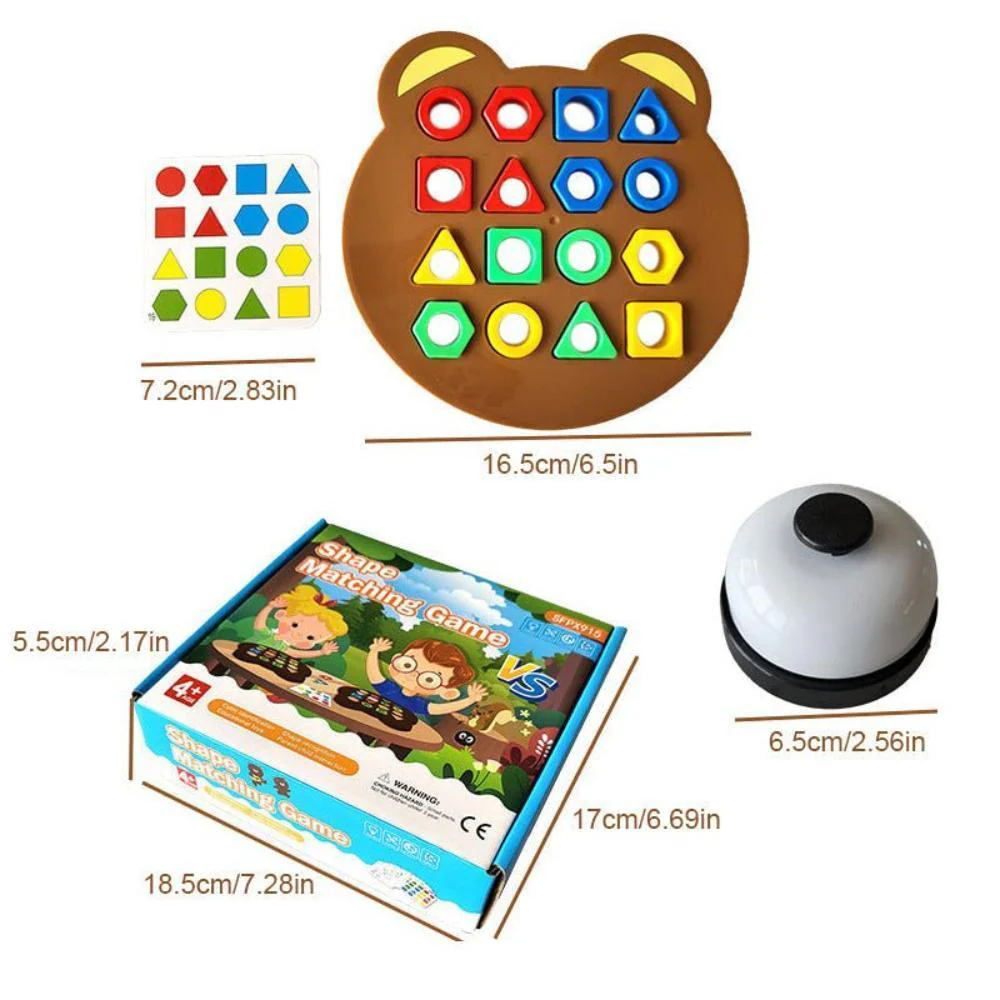 FunShape Beer | Vormherkenningsspel voor kinderen - Image 10