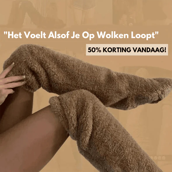 Fuzzy Legs™ | Warme Fluffy Beenwarmers - Image 2