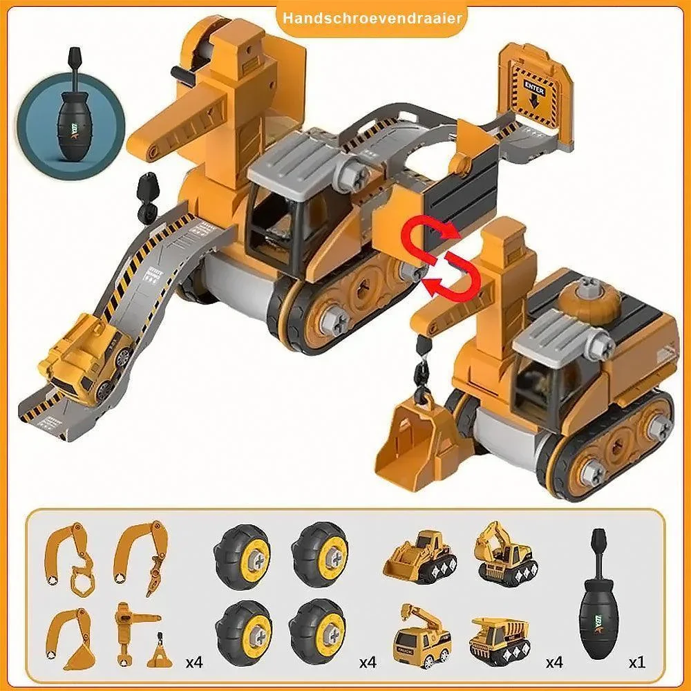 Graafmachine Avontuur | Educatief bouwspeelgoed voor jonge ingenieurs - Image 3