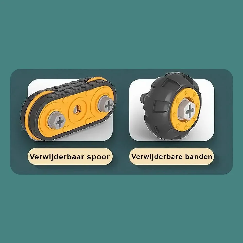 Graafmachine Avontuur | Educatief bouwspeelgoed voor jonge ingenieurs - Image 6