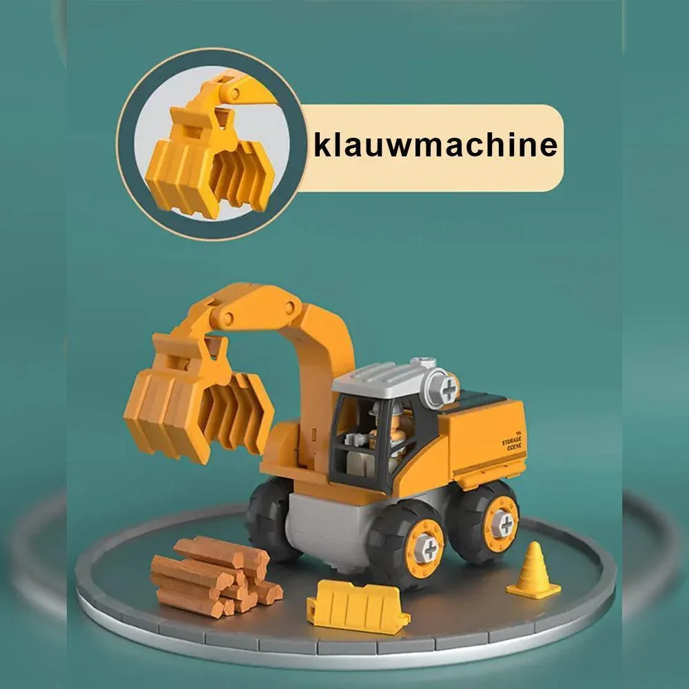 Graafmachine Avontuur | Educatief bouwspeelgoed voor jonge ingenieurs - Image 9