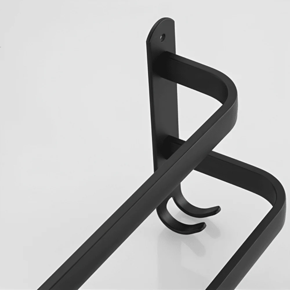 Handdoekenrek voor badkamer met haken - Image 13