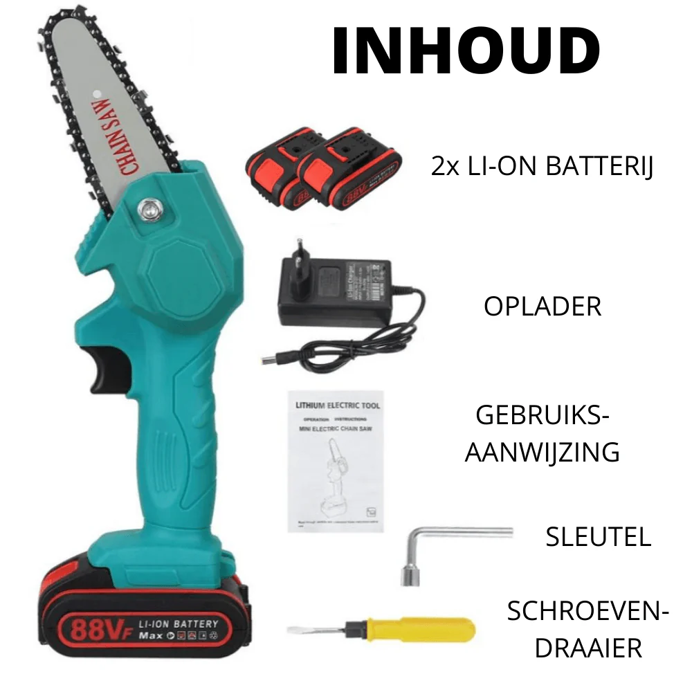 HandyChain™ | Draadloze kettingzaag voor snel snoeien en zagen - Image 3
