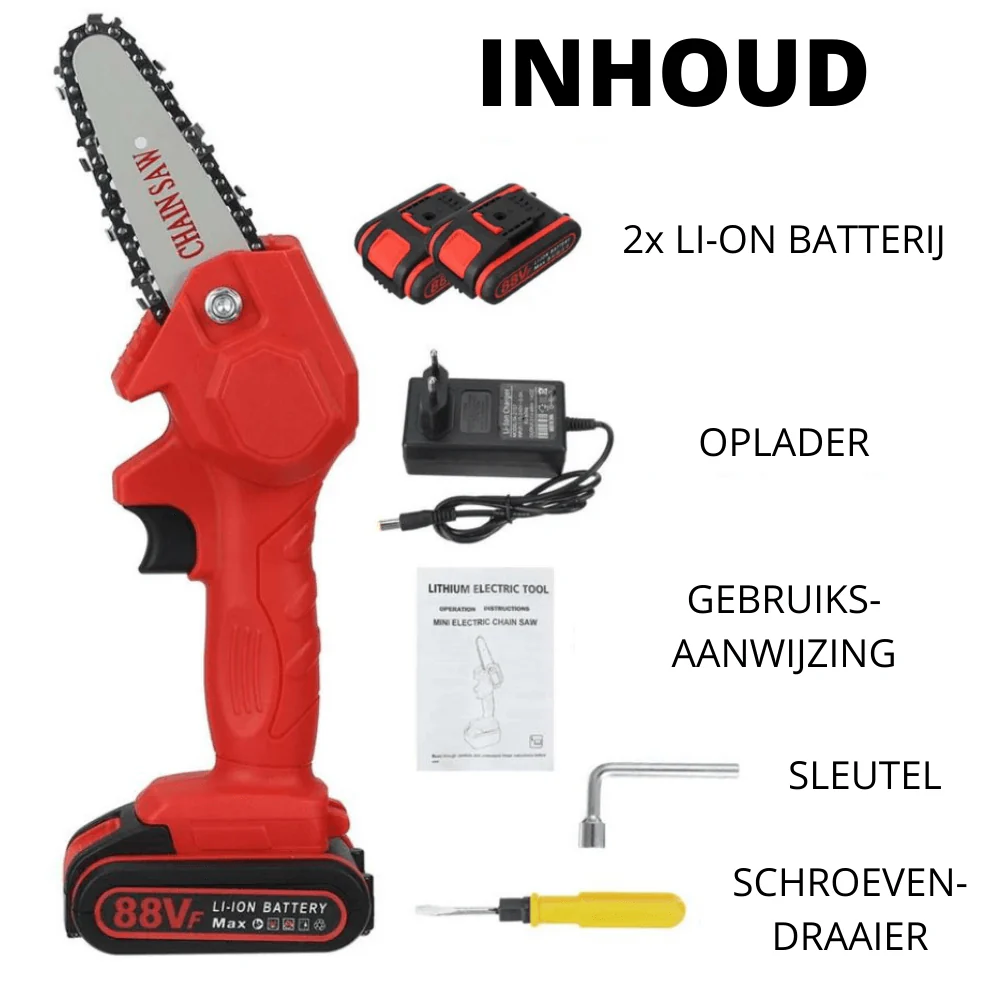 HandyChain™ | Draadloze kettingzaag voor snel snoeien en zagen - Image 4