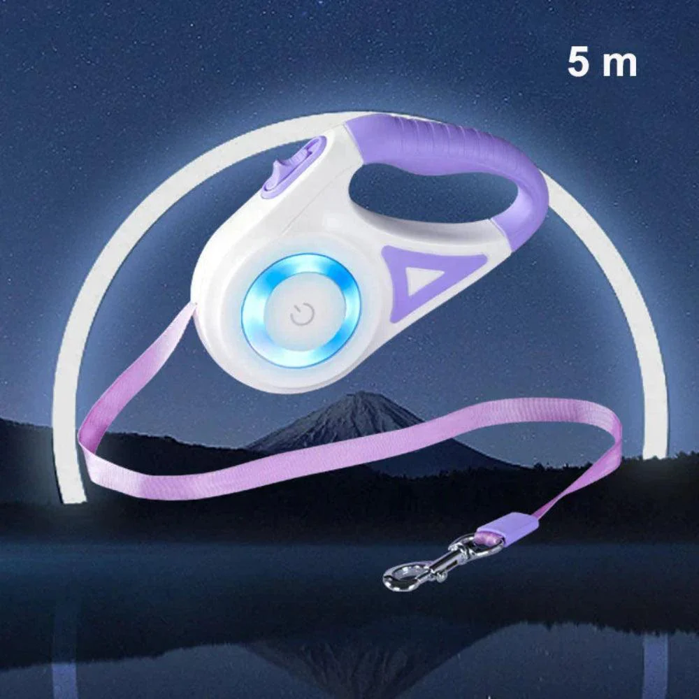 Hondenriem met LED-verlichting - Image 8