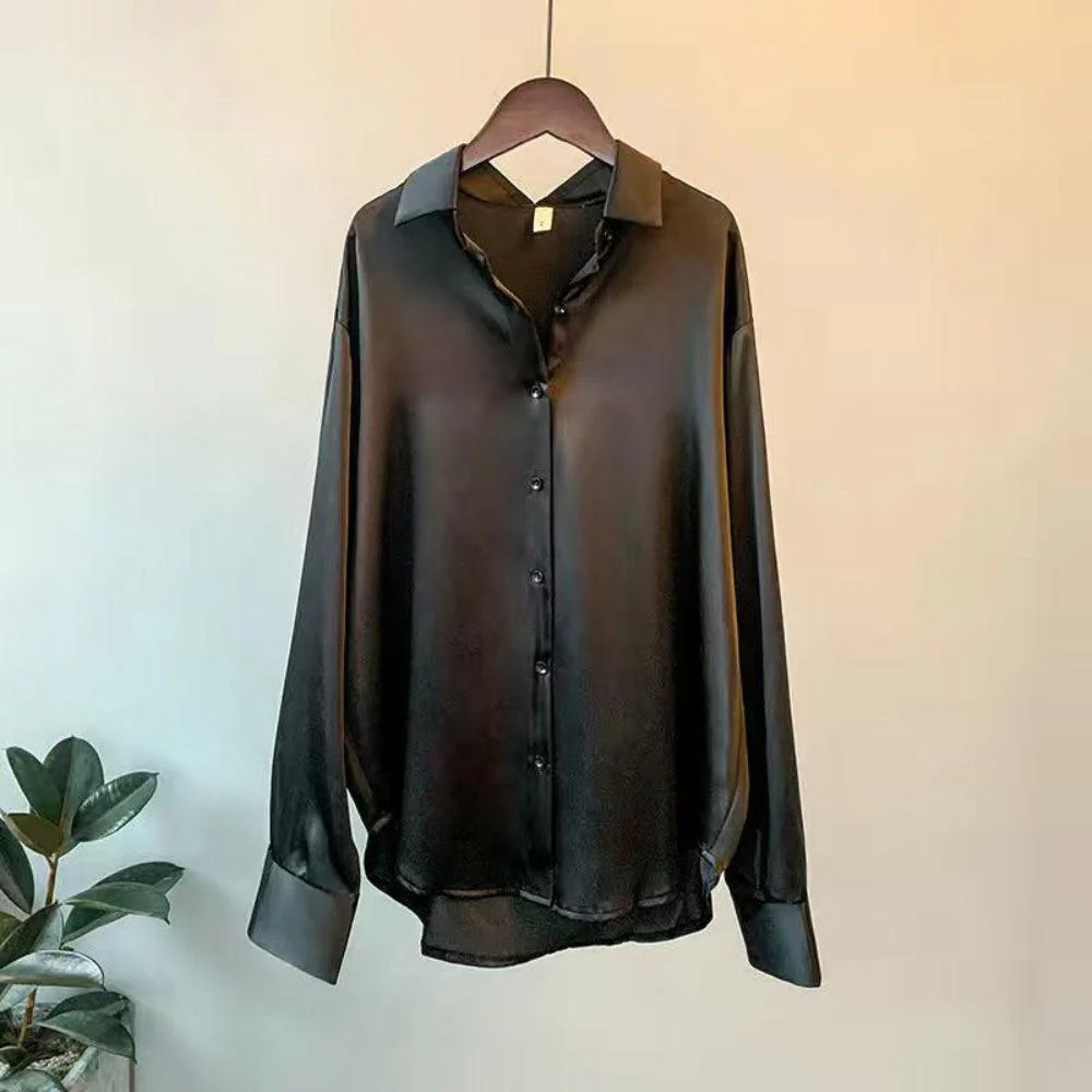 Joelle | Luxe satijnen blouse - Image 2