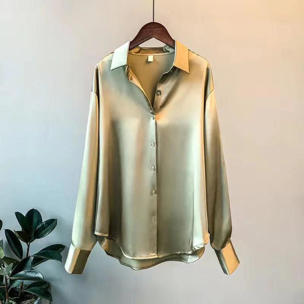 Joelle | Luxe satijnen blouse - Image 4