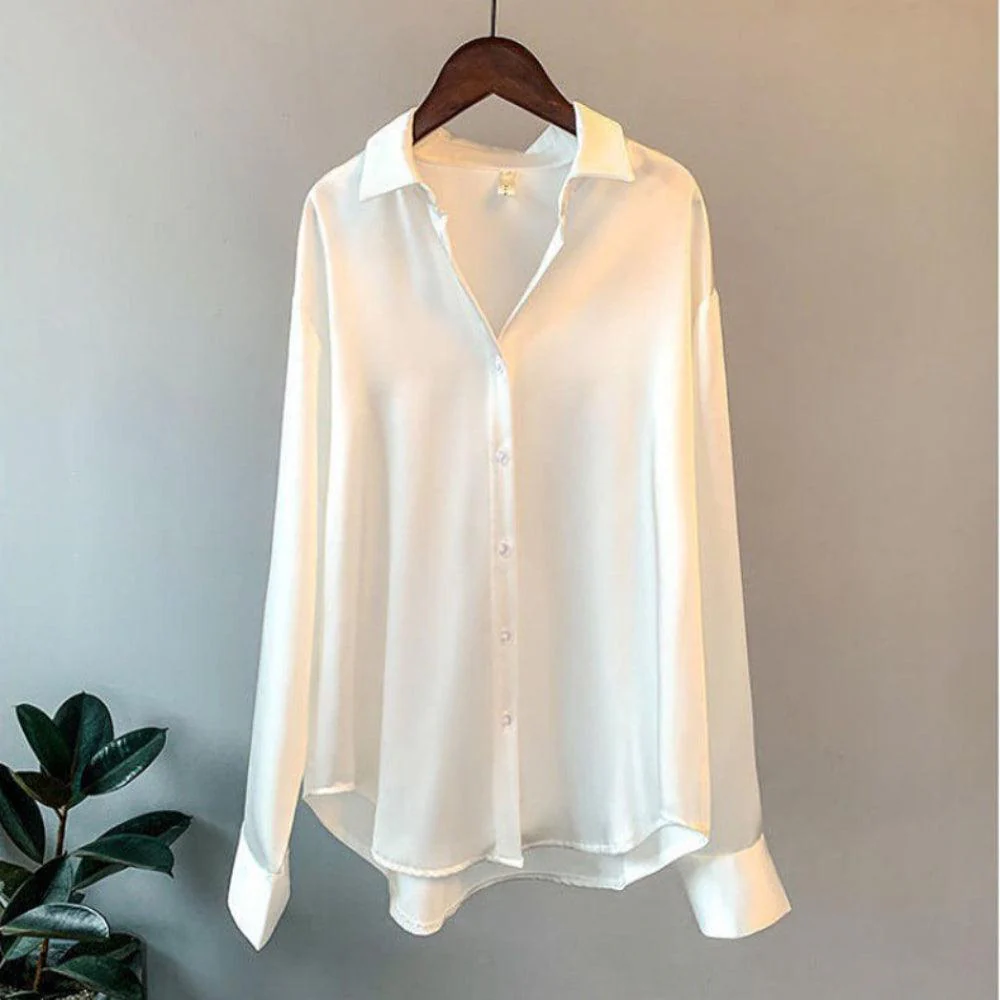 Joelle | Luxe satijnen blouse - Image 5