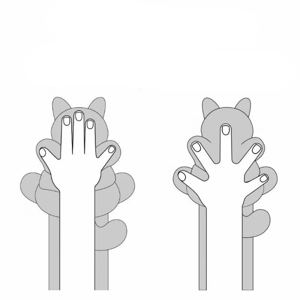 Kattenworstelaar handpop | Houd uw kat actief met leuke, interactieve spelletjes! - Image 6