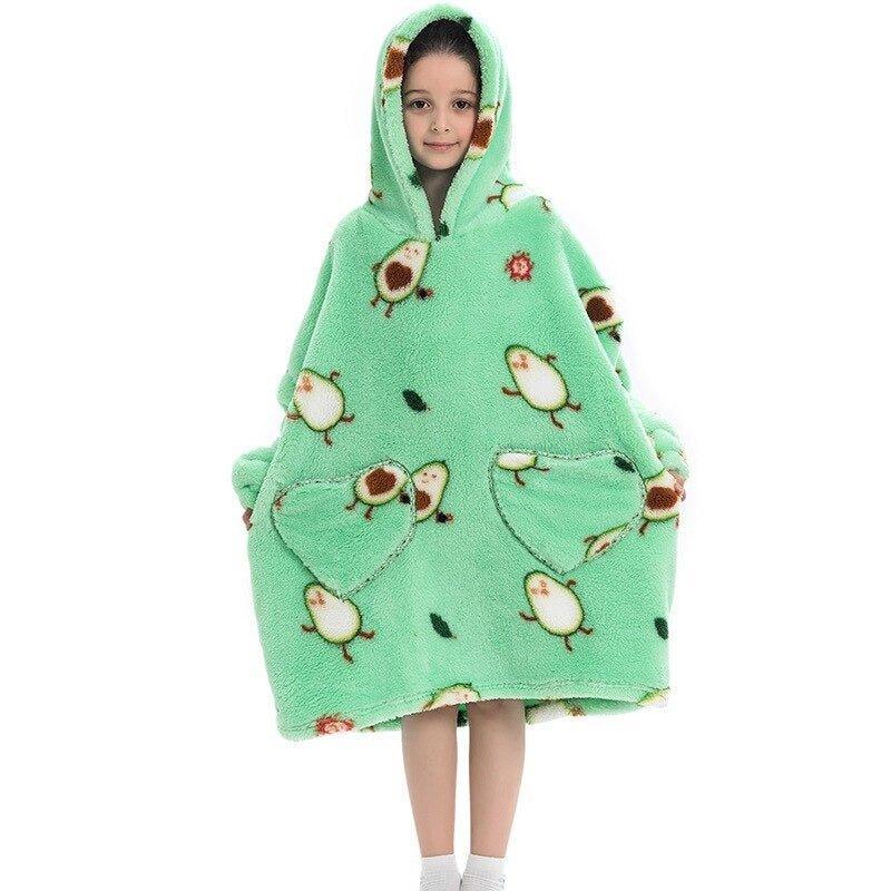 Shoodie™ New Avocado | Heb het nooit meer koud met deze warme fleece hoodie deken! - Image 6
