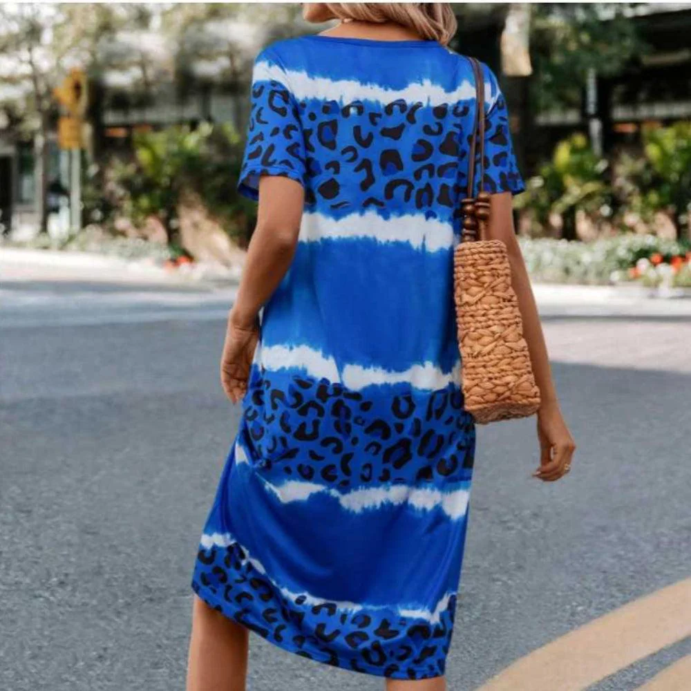 LunaVita | Dames zomerjurk met luipaardprint - Image 7