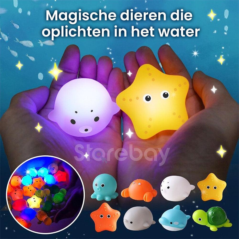 Magische badvriendjes | Badspeeltjes die oplichten in het water - Image 3