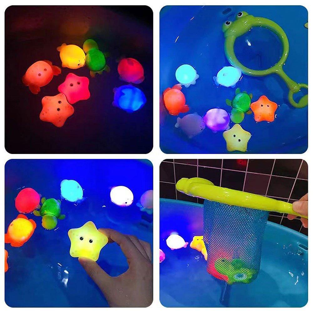 Magische badvriendjes | Badspeeltjes die oplichten in het water - Image 4