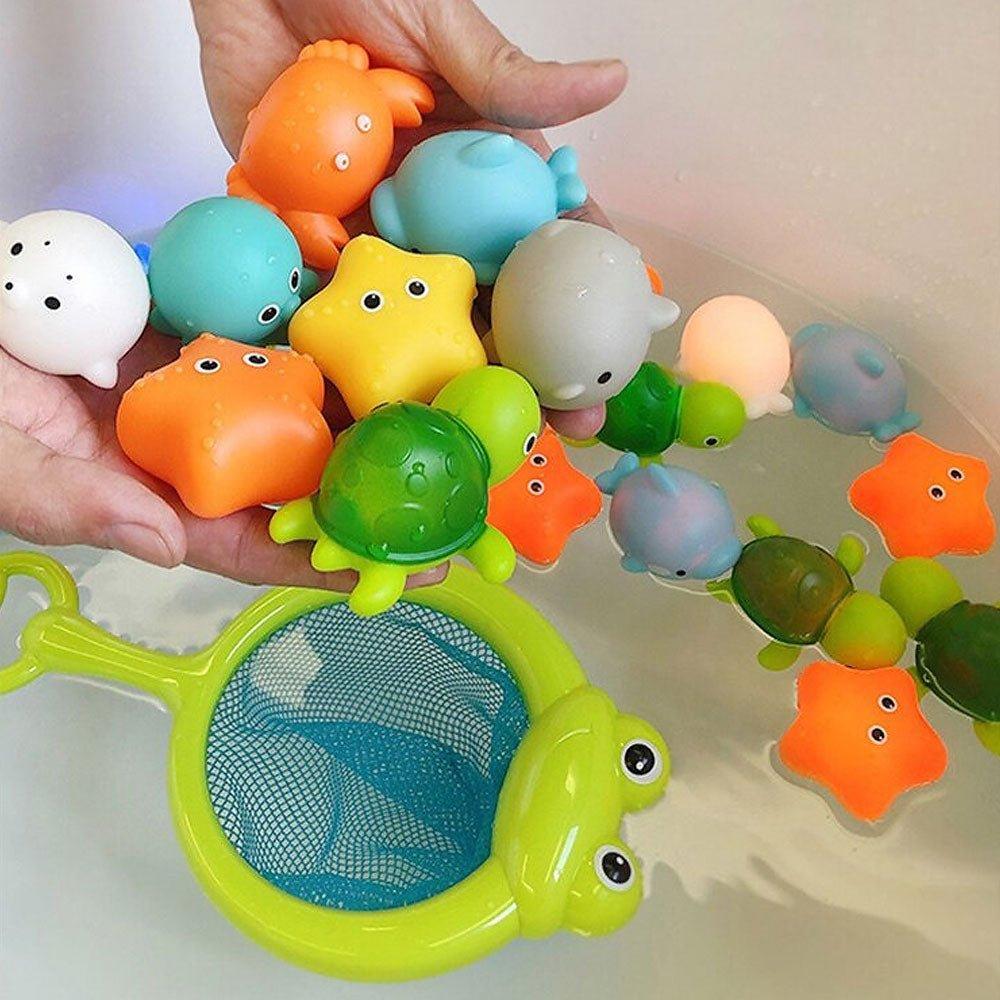 Magische badvriendjes | Badspeeltjes die oplichten in het water - Image 6