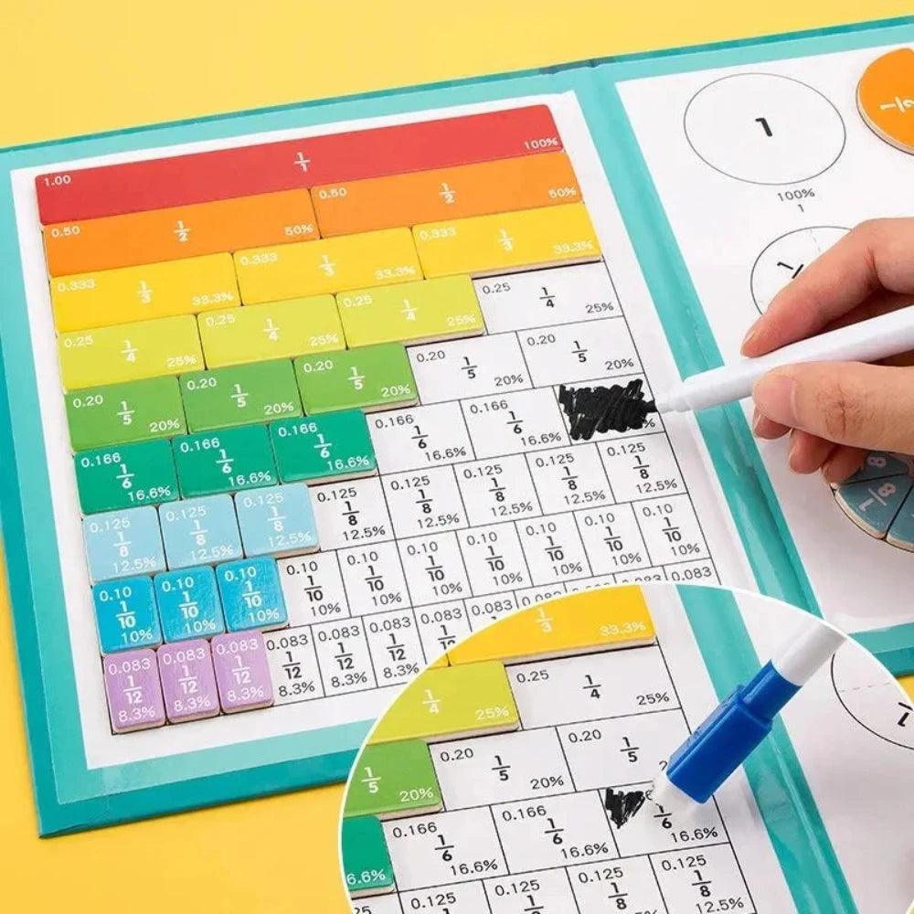 Magnetisch Breuken Spel | Leer gemakkelijk breuken begrijpen - Image 14