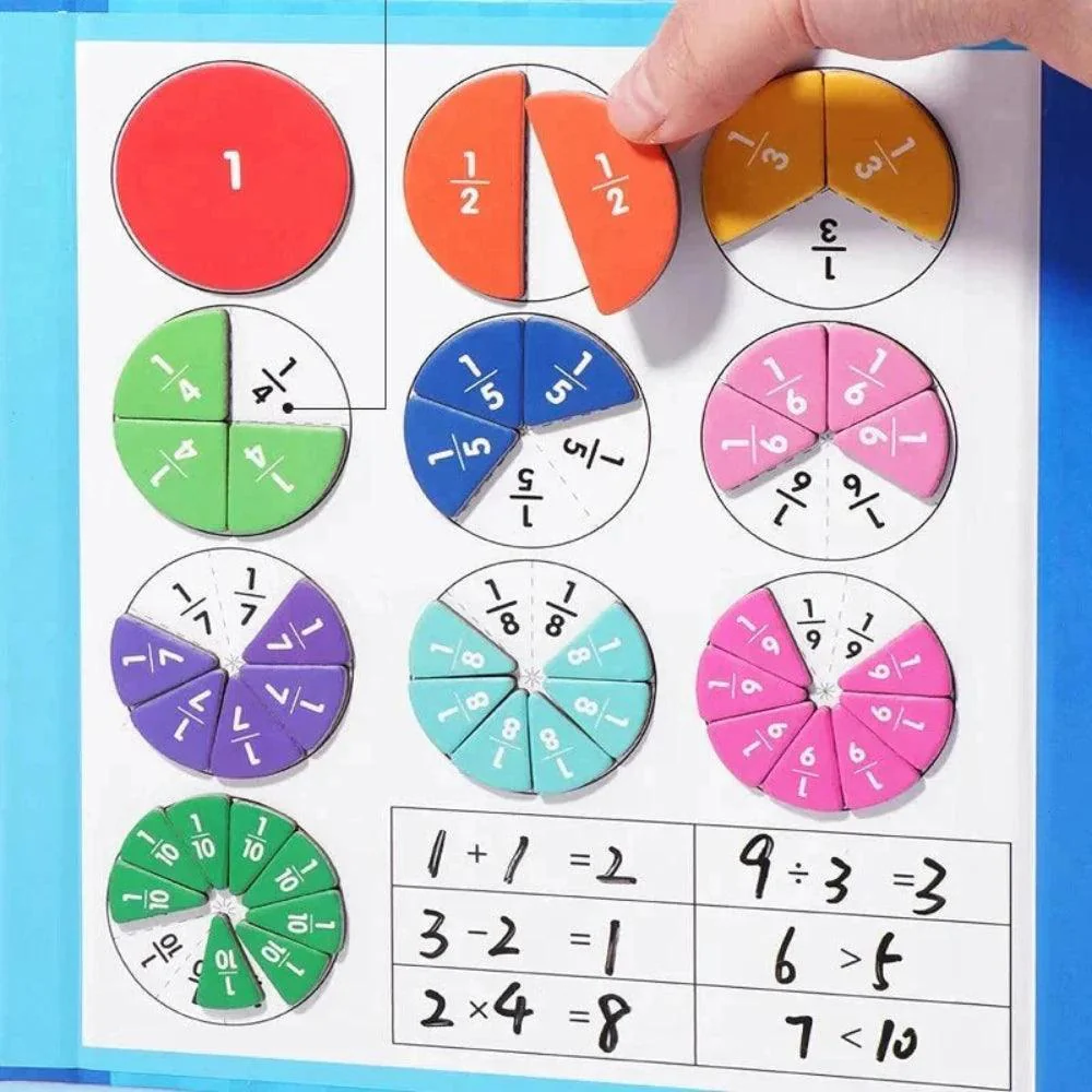 Magnetisch Breuken Spel | Leer gemakkelijk breuken begrijpen - Image 15