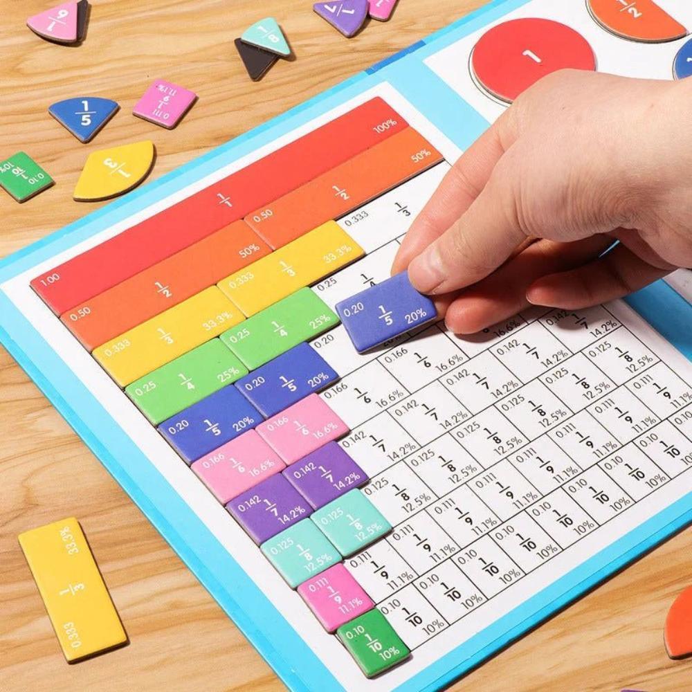 Magnetisch Breuken Spel | Leer gemakkelijk breuken begrijpen - Image 7